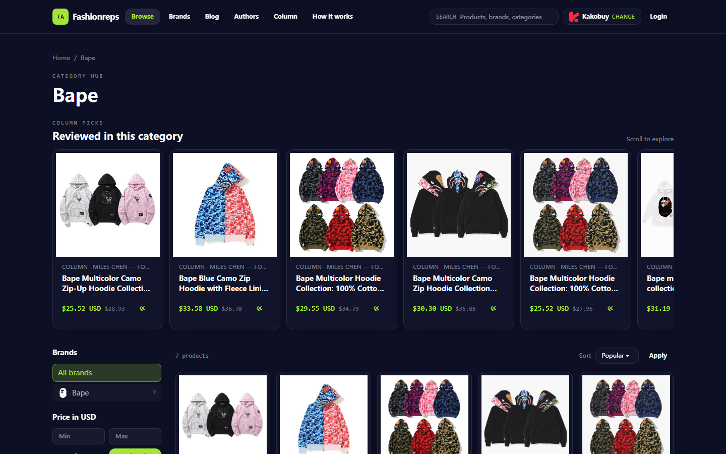 How to Check Pandabuy Bape Hoodie Combined Shipping Costs