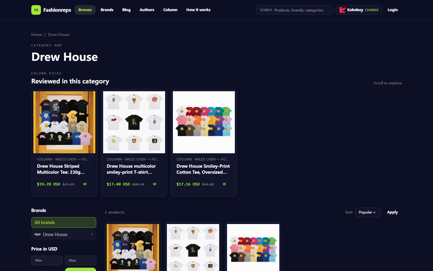 drew house T-Shirts: Verify True Cost Before Consolidation