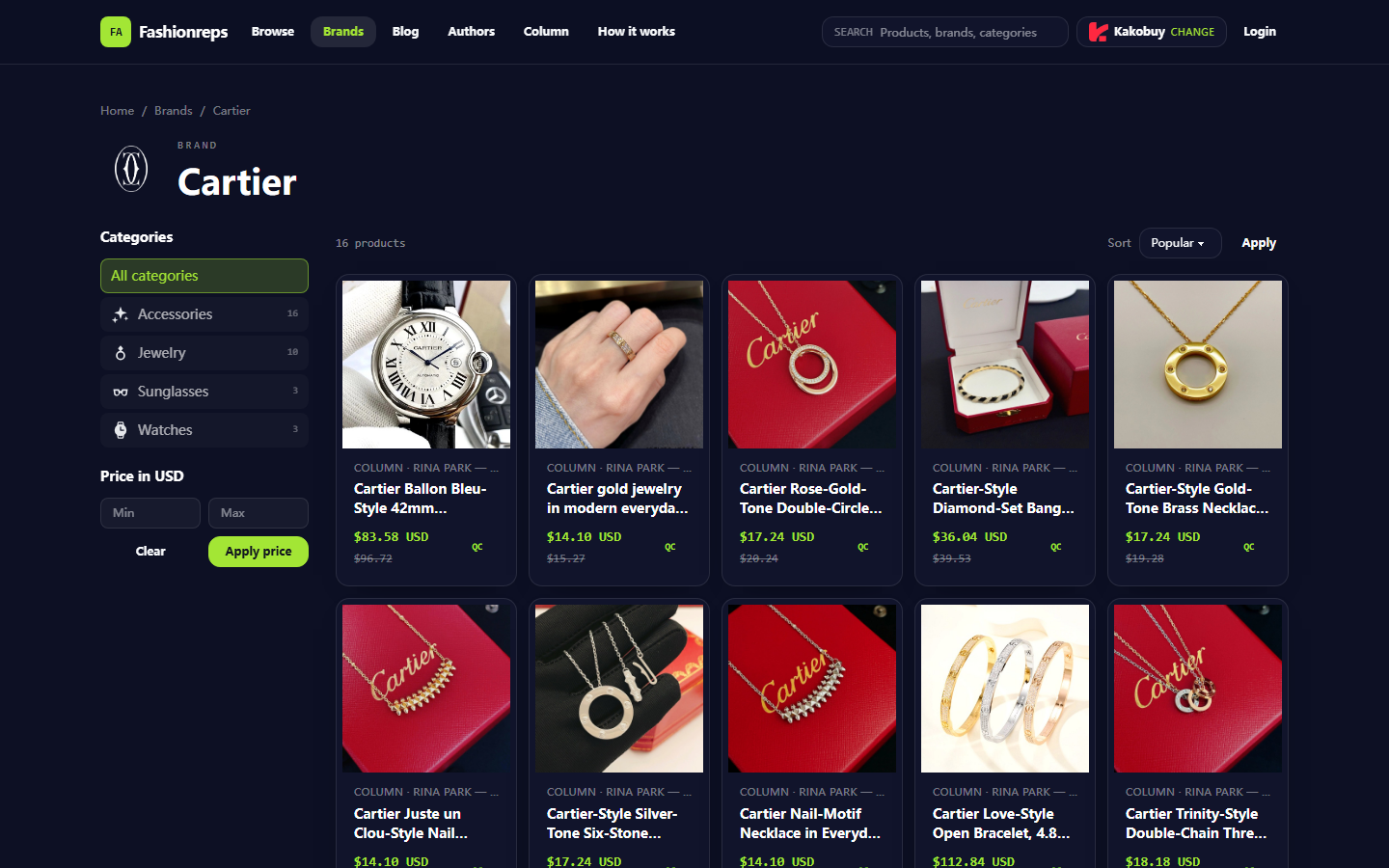 Compare Cartier Agent Rates & Shipping: Unify Packages First
