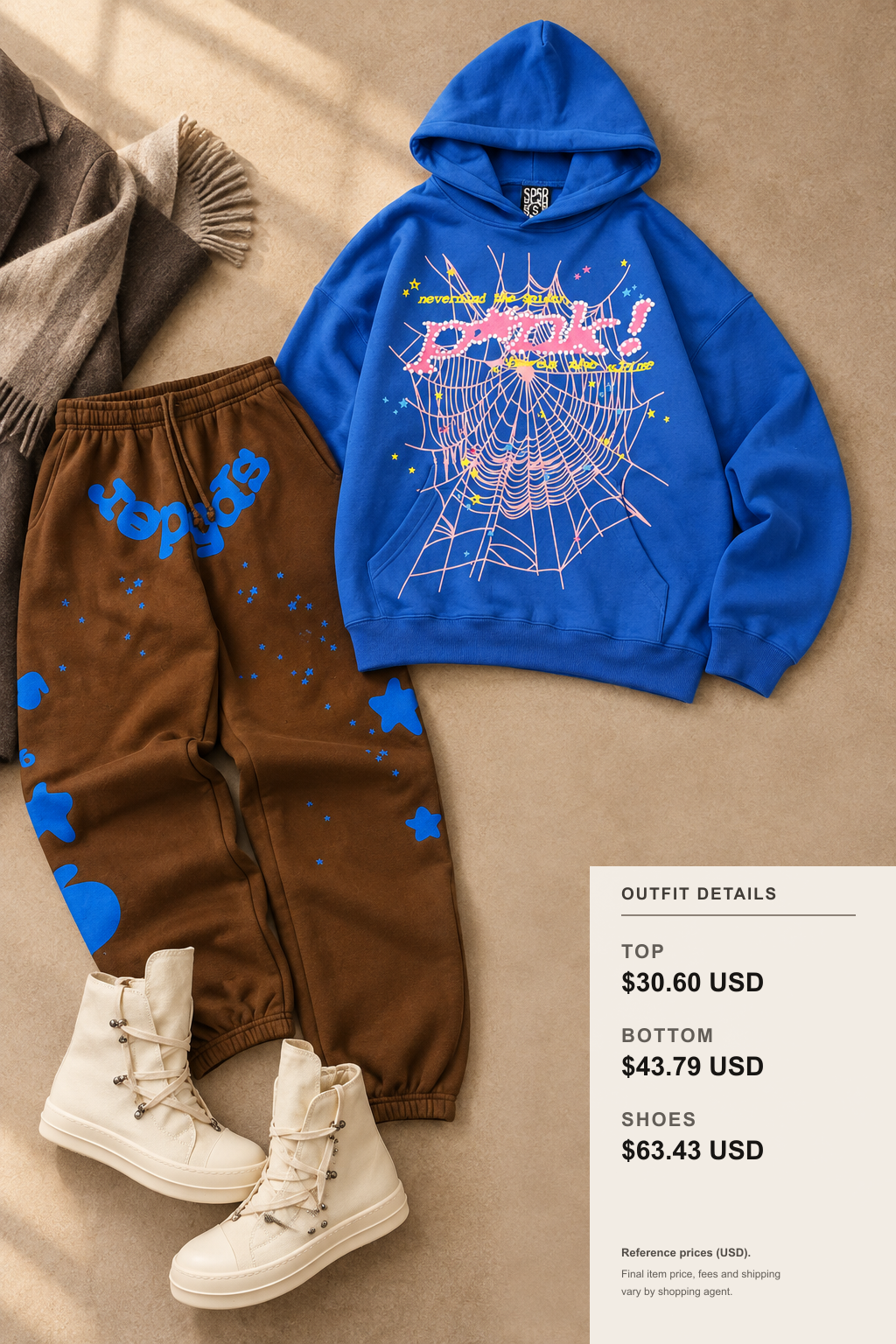 sp5der Hoodie: Solving Hood and Scarf Layering