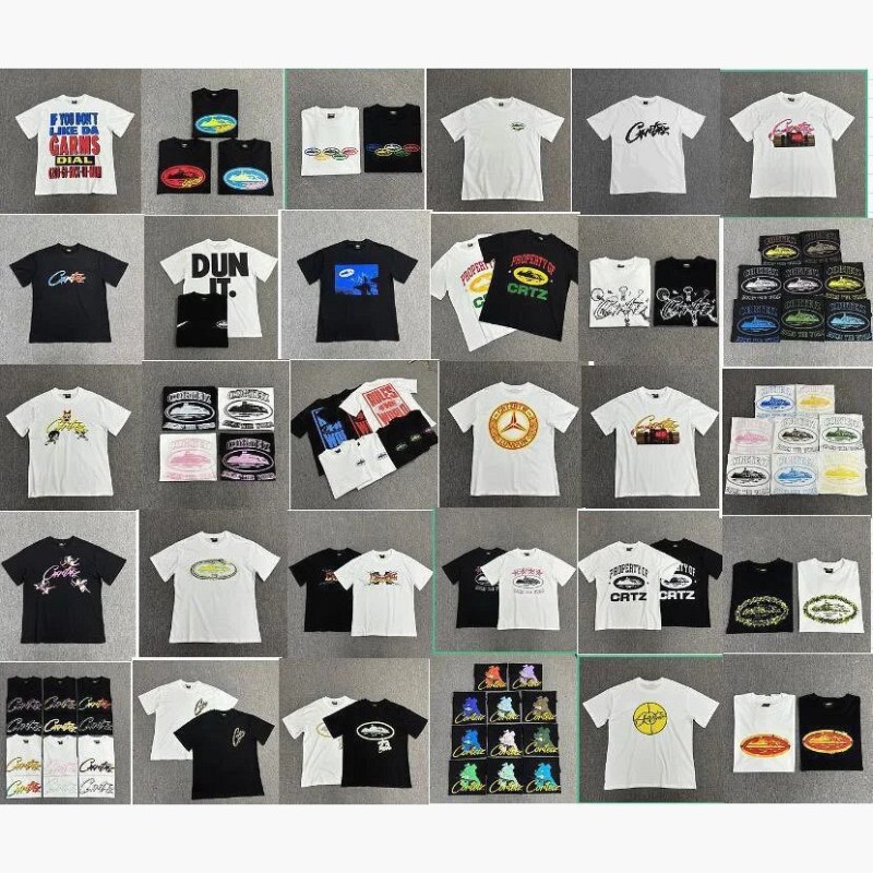 Corteiz Graphic Print Multicolor T-Shirt Collection Review: A $4.93 3D Letter-Print Crew in S–3XL