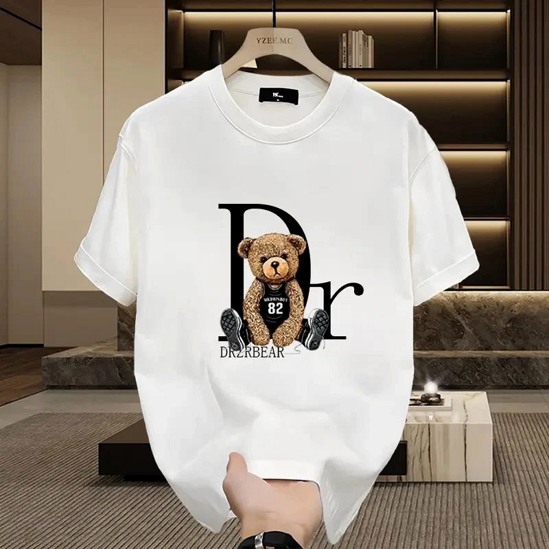 Dior Bear Graphic White T-Shirt Review: Fit, 230g Cotton and Hot-Transfer Print