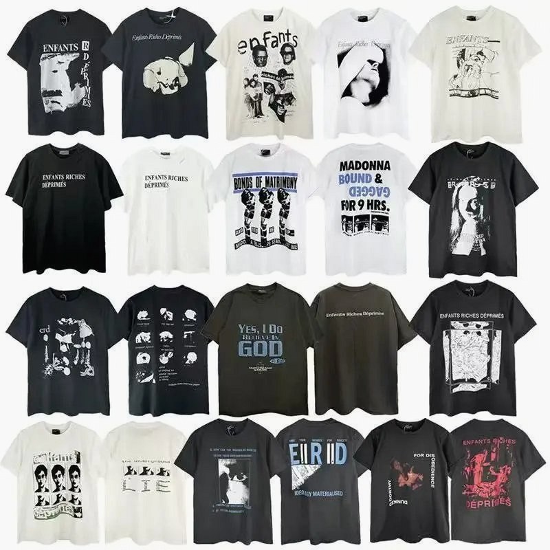 ERD Multicolor T-Shirt Collection Review: Taping a $8.51 Face-Print Cotton Tee and Its Pocket Variants