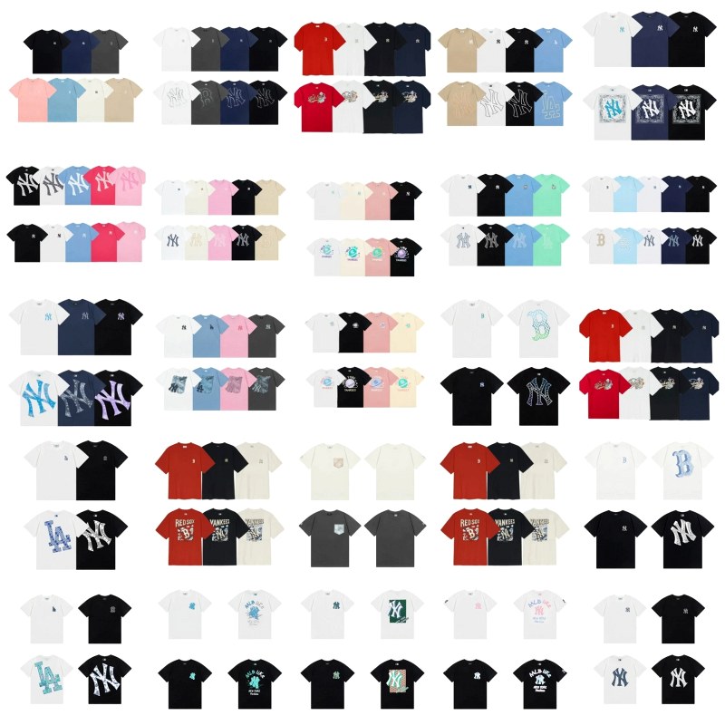 MLB Multi-Color T-Shirt Collection Review: 40+ Cotton Graphic Tees, S–XXXL