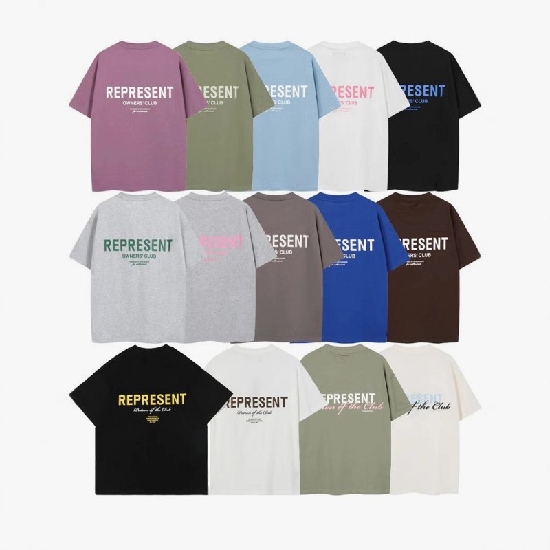 Represent Angel Graphic T-Shirt Collection Review: One Loose Cotton Crew, Dozens of Colour Codes