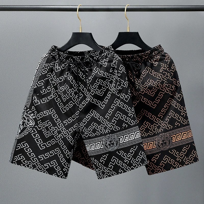 Versace Black Shorts in Everyday Casual Style: Two Sizes Taped, One Unforgiving Cut